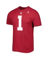 Men's Jordan Kyler Murray Crimson Oklahoma Sooners Alumni Name and Number Team T-shirt