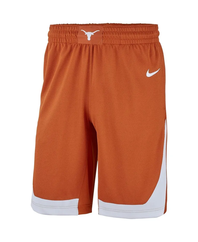 Men's Nike Texas Orange Longhorns Replica Team Basketball Shorts