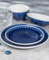 Euro Ceramica Fez 16 Pc. Dinnerware Set, Service for 4