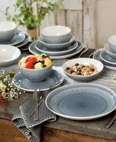 Euro Ceramica Fez Dinnerware Set, 16 Piece