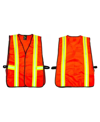 G & F Products Industrial Safety Vest with Reflective Stripes