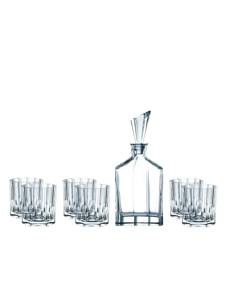 Nachtmann Aspen Whiskey Set, 7 Piece Dnu