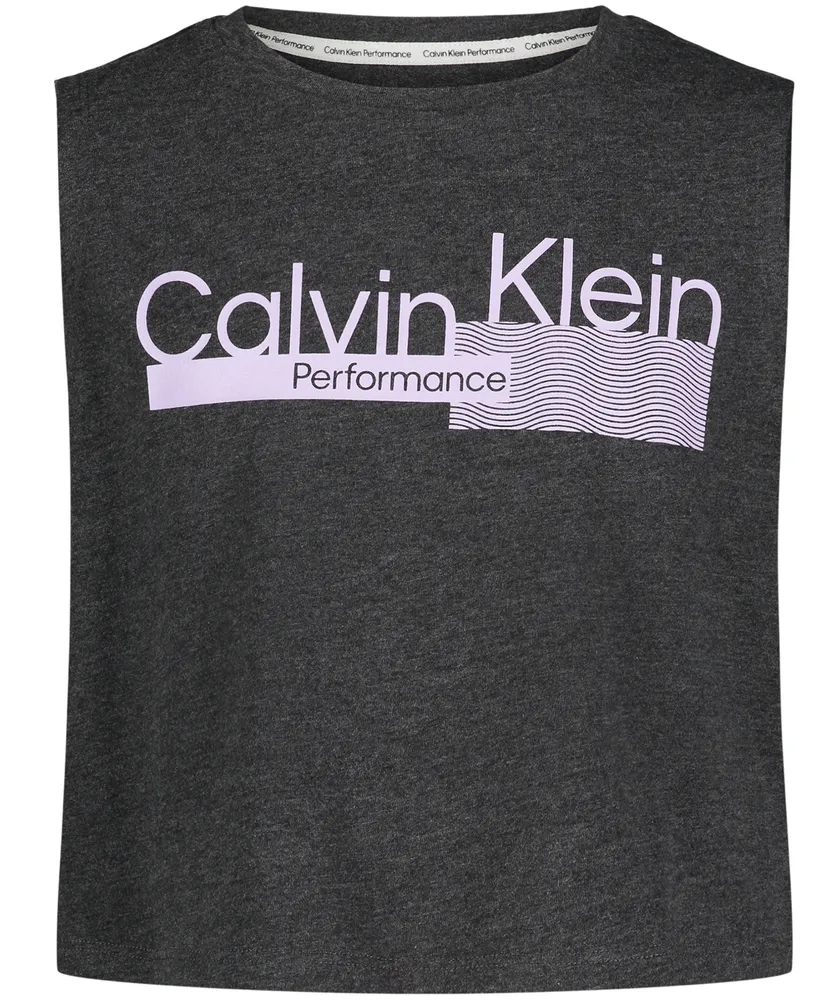 Calvin Klein Performance, Logo Tank Top, Black