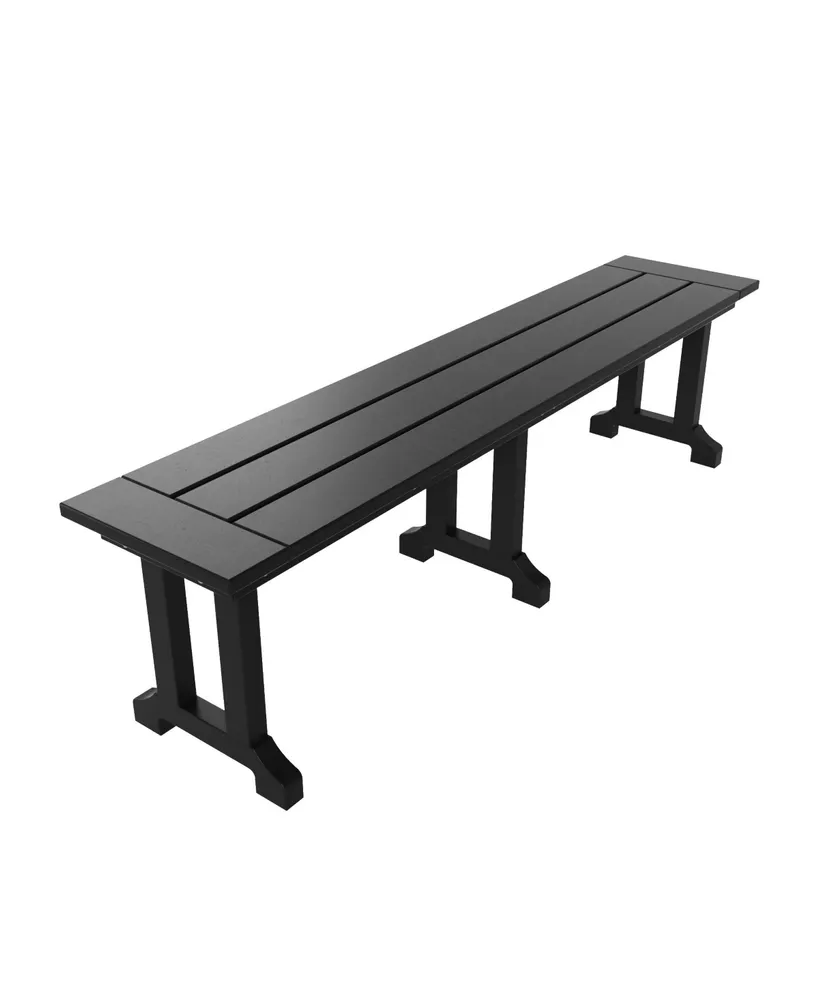 WestinTrends Outdoor Patio Dining Bench