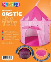 Play22 Foldable Princess Pink Castle Tent Glowing in The Dark