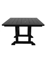 WestinTrends 43" Square Outdoor Patio Dining Table