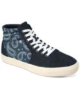 Sun + Stone Men's Jett Paisley High-Top Sneaker, Created for Macy's