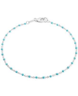 Giani Bernini Enamel Bead Bracelet, Created for Macy's