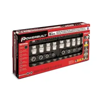 Powerbuilt 81 Piece Solutions Socket and Bit Set for Specialty and Damaged Fasteners