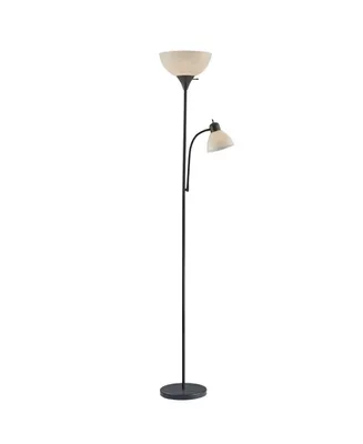 Lightaccents Susan Floor Lamp with White Cone Shade