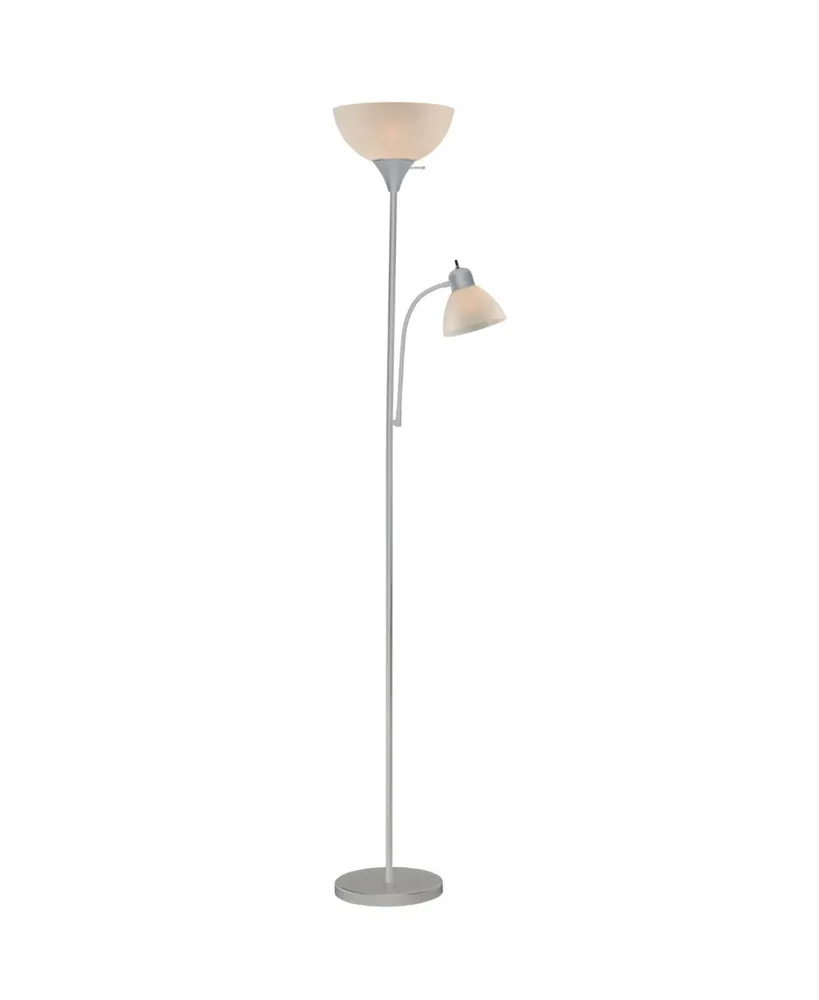 Lightaccents Susan Floor Lamp with White Cone Shade