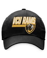 Men's Top of the World Black Vcu Rams Slice Adjustable Hat