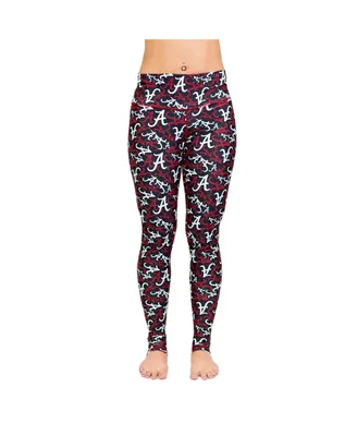 Women's ZooZatz Multi Alabama Crimson Tide Stacked Mascot Leggings