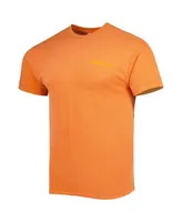 Men's '47 Brand Orange Cincinnati Bengals Fast Track Tonal Highlight T-shirt