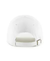 Women's '47 Brand White Washington Commanders Miata Clean Up Adjustable Hat