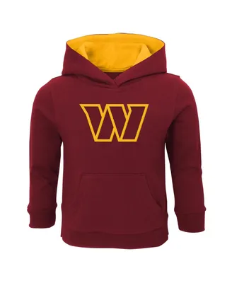 Toddler Boys and Girls Burgundy Washington Commanders Prime Pullover Hoodie