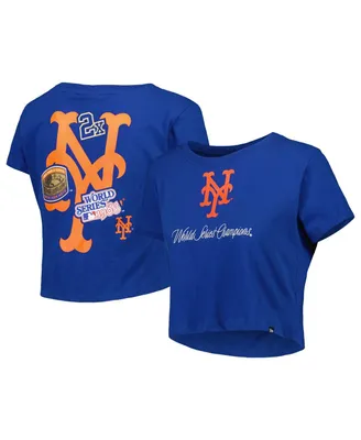 Women's New Era Royal York Mets Historic Champs T-shirt