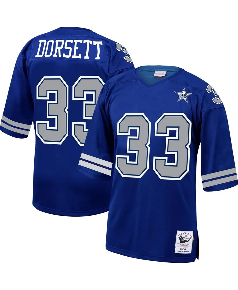 Men's Mitchell & Ness Troy Aikman White/Navy Dallas Cowboys 1994 Authentic Retired Player Jersey