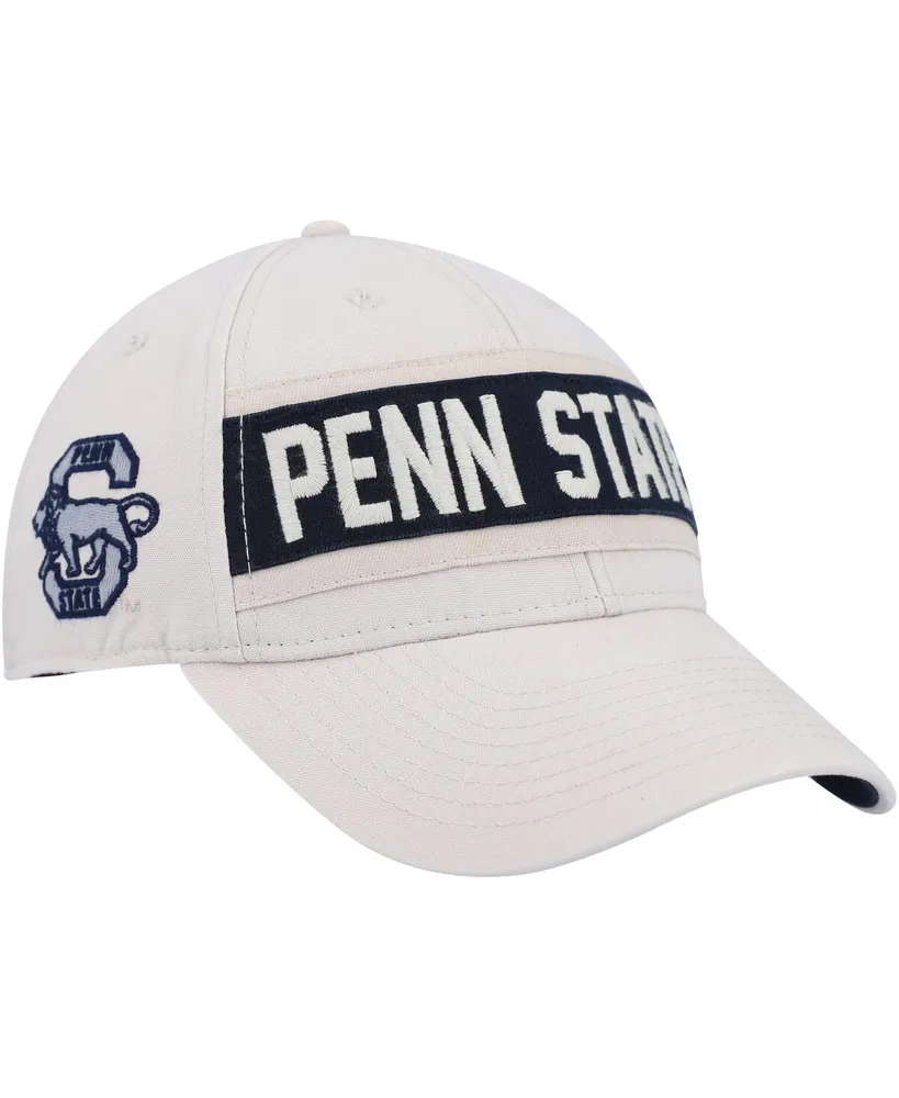 47 Brand Men's '47 Brand Cream Penn State Nittany Lions Crossroad Mvp  Adjustable Hat