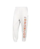 Women's '47 Brand Oatmeal Denver Broncos Harper Joggers