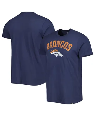 Men's '47 Brand Navy Denver Broncos All Arch Franklin T-shirt