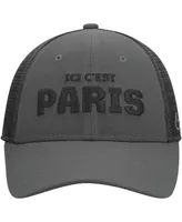 Big Boys and Girls Nike Anthracite Paris Saint-Germain Legacy91 Performance Flex Hat