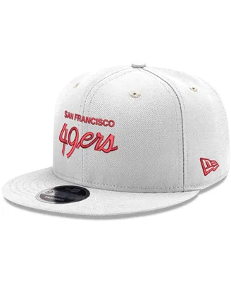 Men's New Era White San Francisco 49ers Griswold Original Fit 9FIFTY Snapback Hat