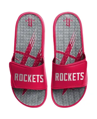 Youth Boys and Girls Foco Houston Rockets Gel Slide Sandals