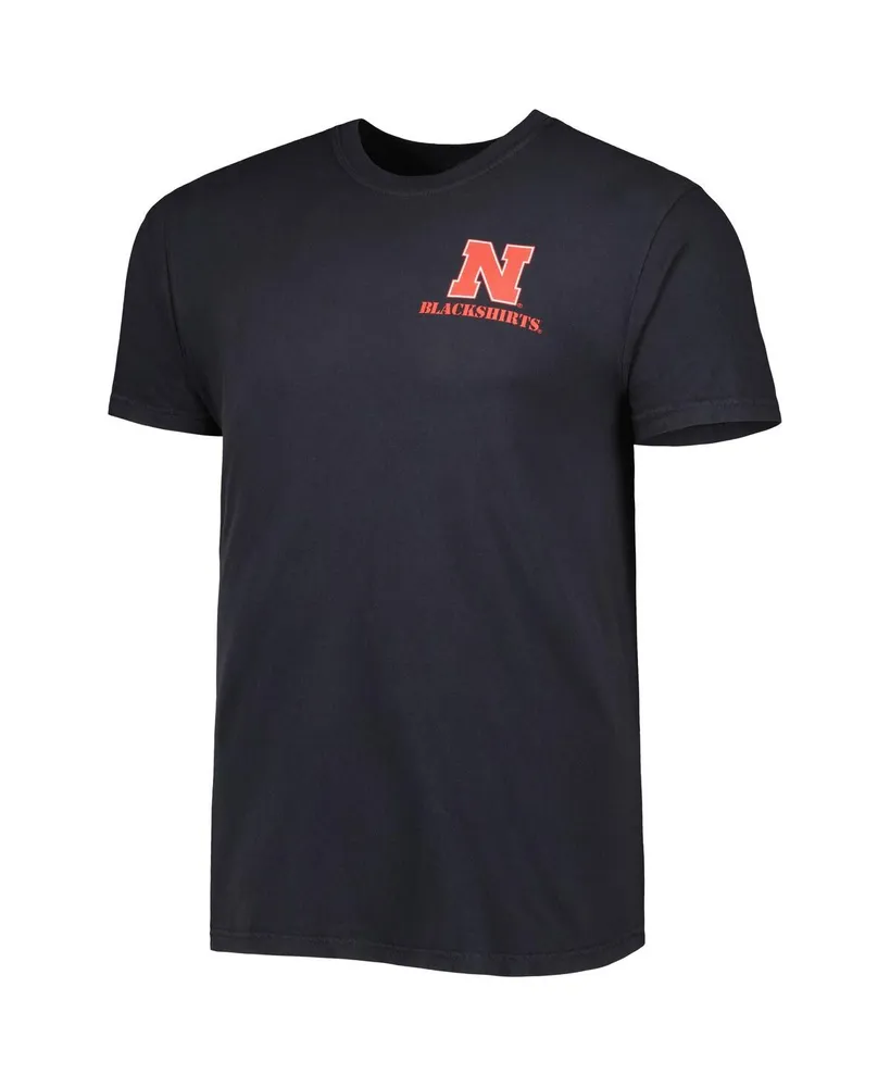 Men's Black Nebraska Huskers Hyperlocal T-shirt