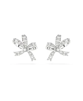 Swarovski Crystal Bow Small Volta Stud Earrings