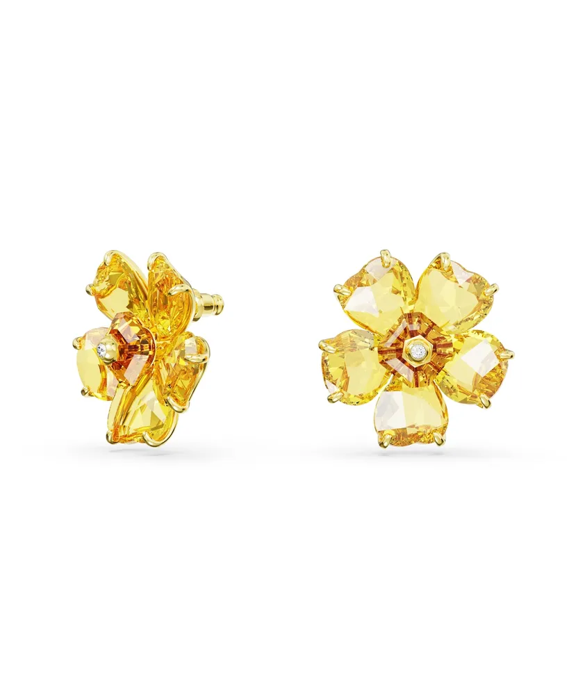 Swarovski Crystal Flower Florere Stud Earrings