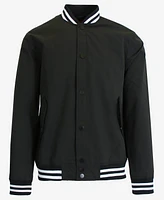 Spire By Galaxy Men's Lightweight Varsity Jacket