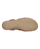 Earth Women's Berri Woven Casual Round Toe Slip-on Sandals