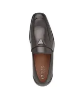 Guess Men's Hemmer Square Toe Slip On Dress Loafers