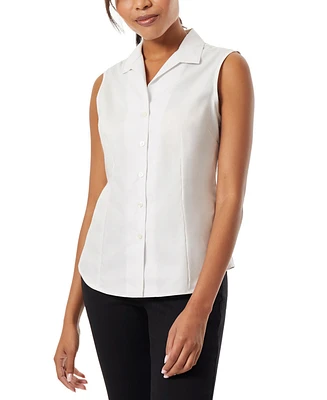 Jones New York Women's Cotton Easy-Care Sleeveless Shirt