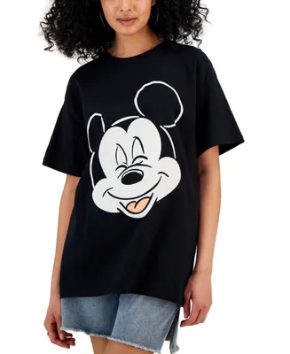 Disney Juniors' Mickey Graphic Face T-Shirt
