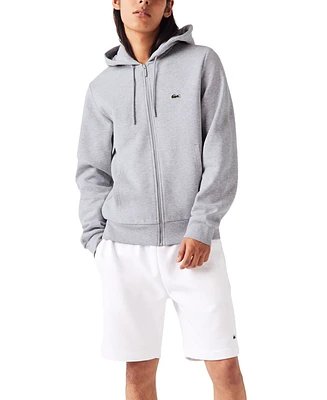 Lacoste Men's Classic Fit Long Sleeve Crocodile Logo Hoodie