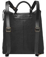 Fossil Parker Leather Backpack Bag