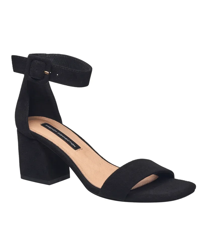 French Connection Women's Texas Block Heel Sandals