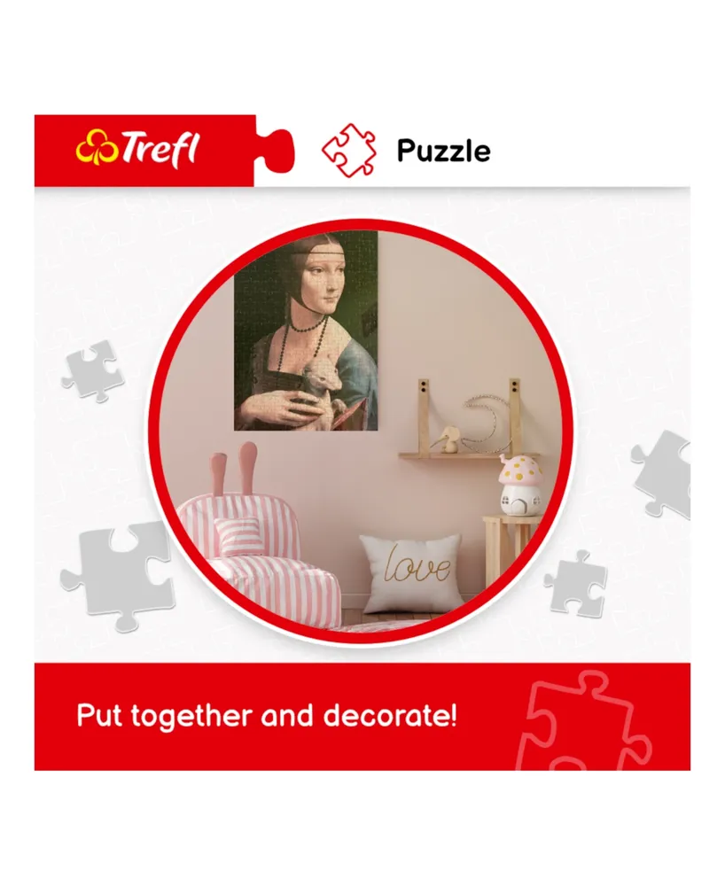 Trefl Red 3000 Piece Puzzle- Castle in Sully-Sur-Loire, France
