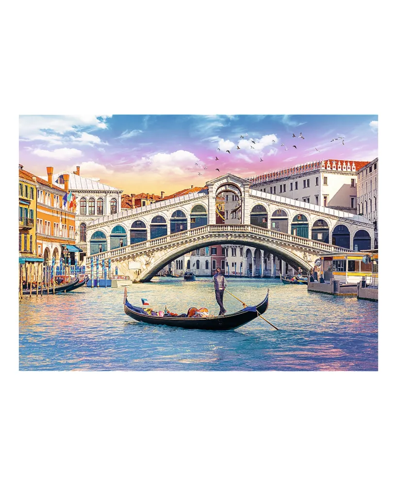 Trefl Red 500 Piece Puzzle - Rialto Bridge, Venice