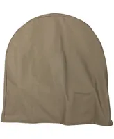 Firewood Log Hoop Cover - Heavy-Duty Outdoor Weather-Resistant Polyester with Pvc Backing - 40-Inch - Khaki