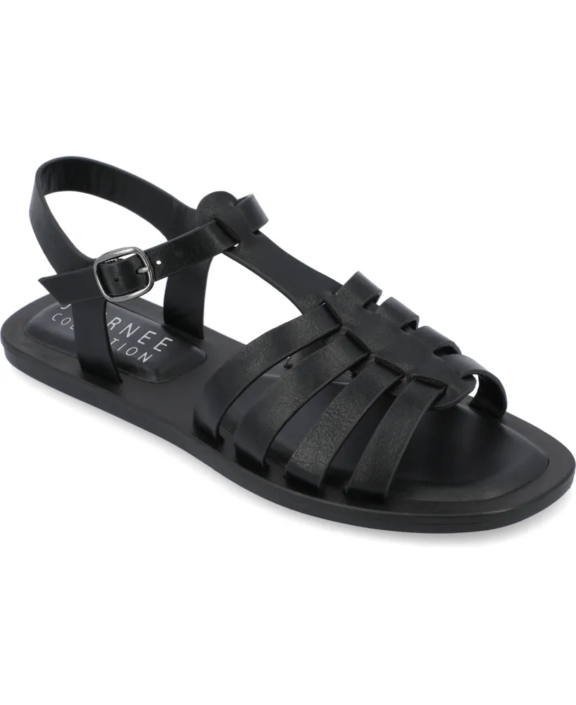 Journee Collection Women's Benicia Flat Sandals