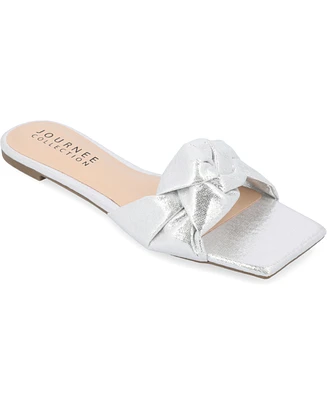 Journee Collection Women's Dianah Knotted Sandals