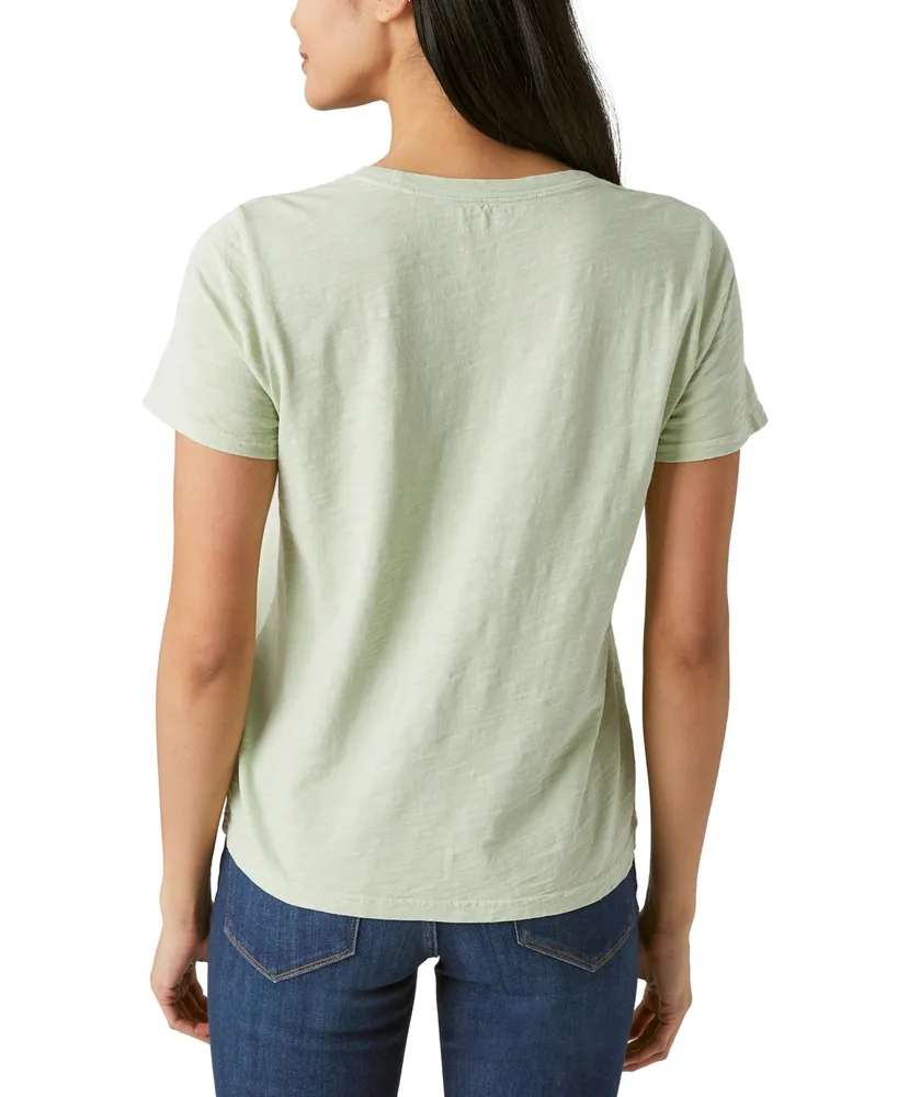 Lucky Brand Women's Cotton Clover T-Shirt
