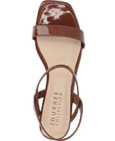 Journee Collection Women's Karren Square Toe Sandals