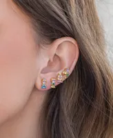 Girls Crew Blast Off Stud Earrings Set - Gold