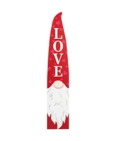 Glitzhome 42" H Valentine's Wooden Gnome Porch Decor