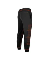 Men's New Era Black San Francisco Giants Team Split Jogger Pants