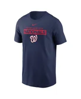 Men's Nike Navy Washington Nationals Team T-shirt